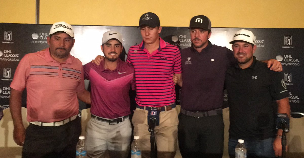 Mexicanos buscarán el trofeo OHL Classic de Mayakoba