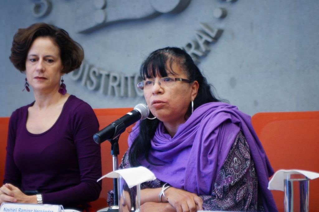 Nashieli ha sido una activa luchadora por los derechos de los niños y adolescentes.(Archivo)