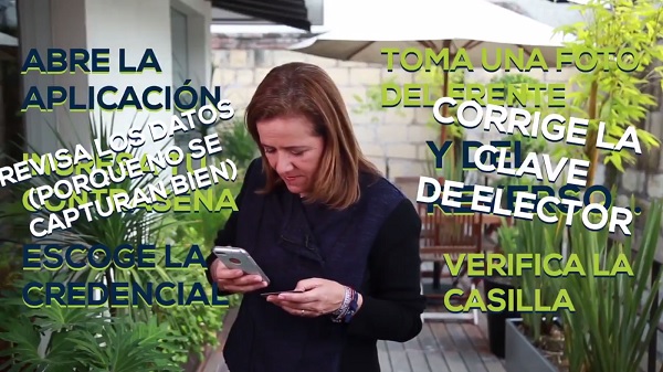 La ex panista dice con ironía que pretendía explicar en dos pasos cómo registrar firmas para apoyarla, pero la pp del INE no la deja.