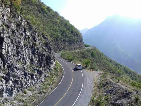 El cuerpo de la mujer estaba en un barranco. 