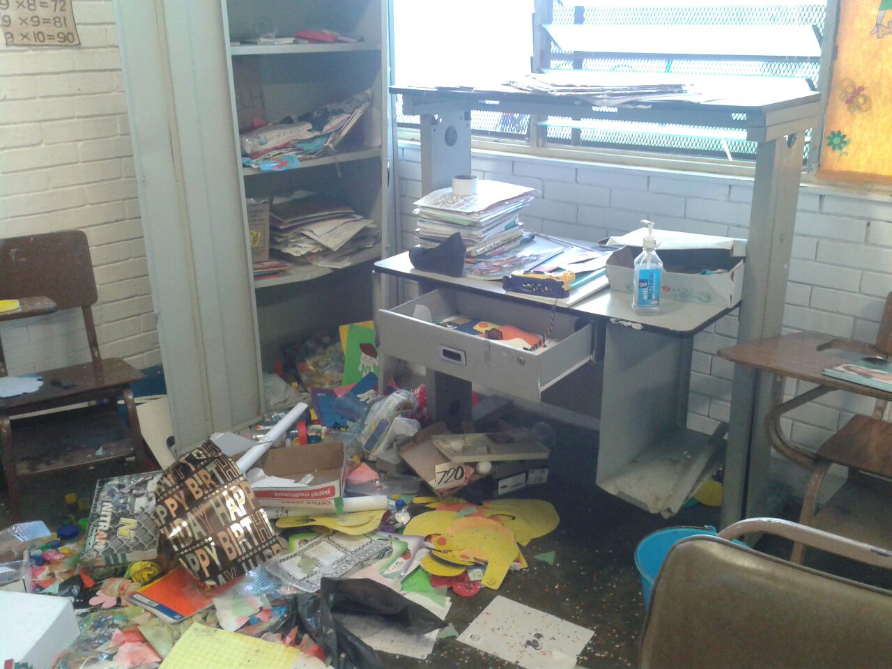  En 13 meses se tiene un promedio de un robo a escuela cada 76 horas.