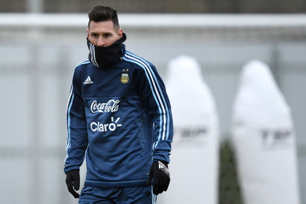 Lionel Messi, delantero de Argentina 
