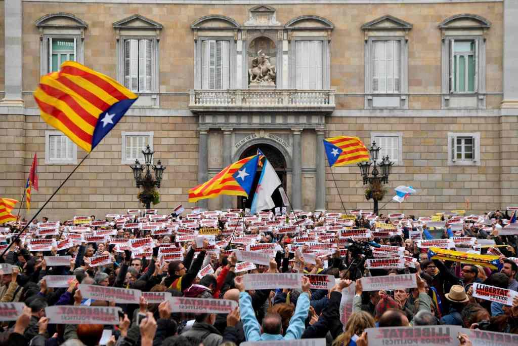 Protestas en Cataluña