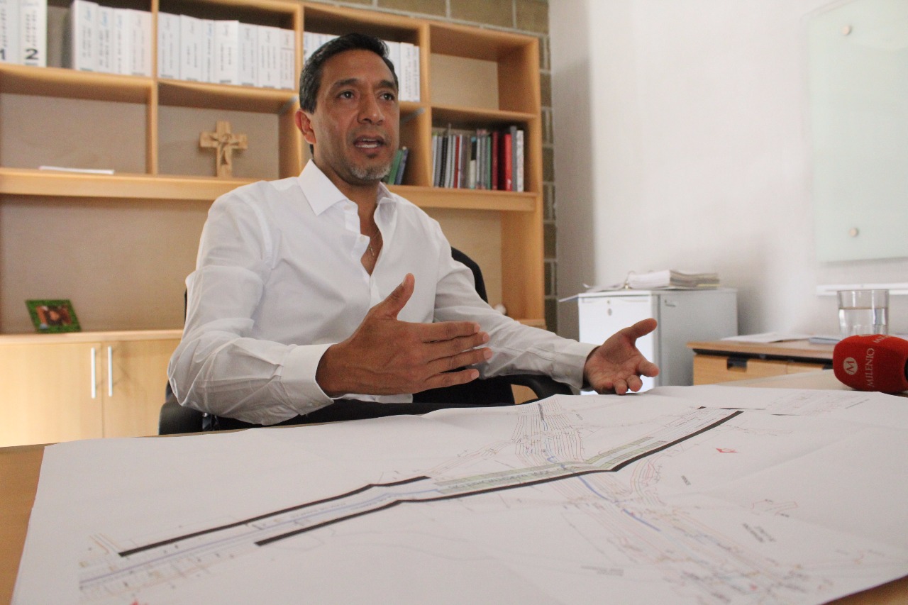 Carlos Cortés Galván, director de Obra Pública del municipio de León. 