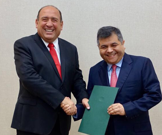Eduardo Olmos fue nombrado como Subsecretario de Gobierno para la Coordinación y Enlace Gubernamental.