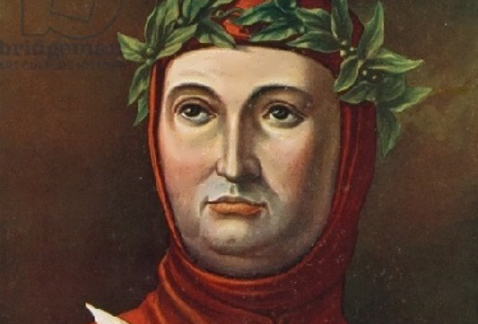 El lírico y humanista Petrarca 