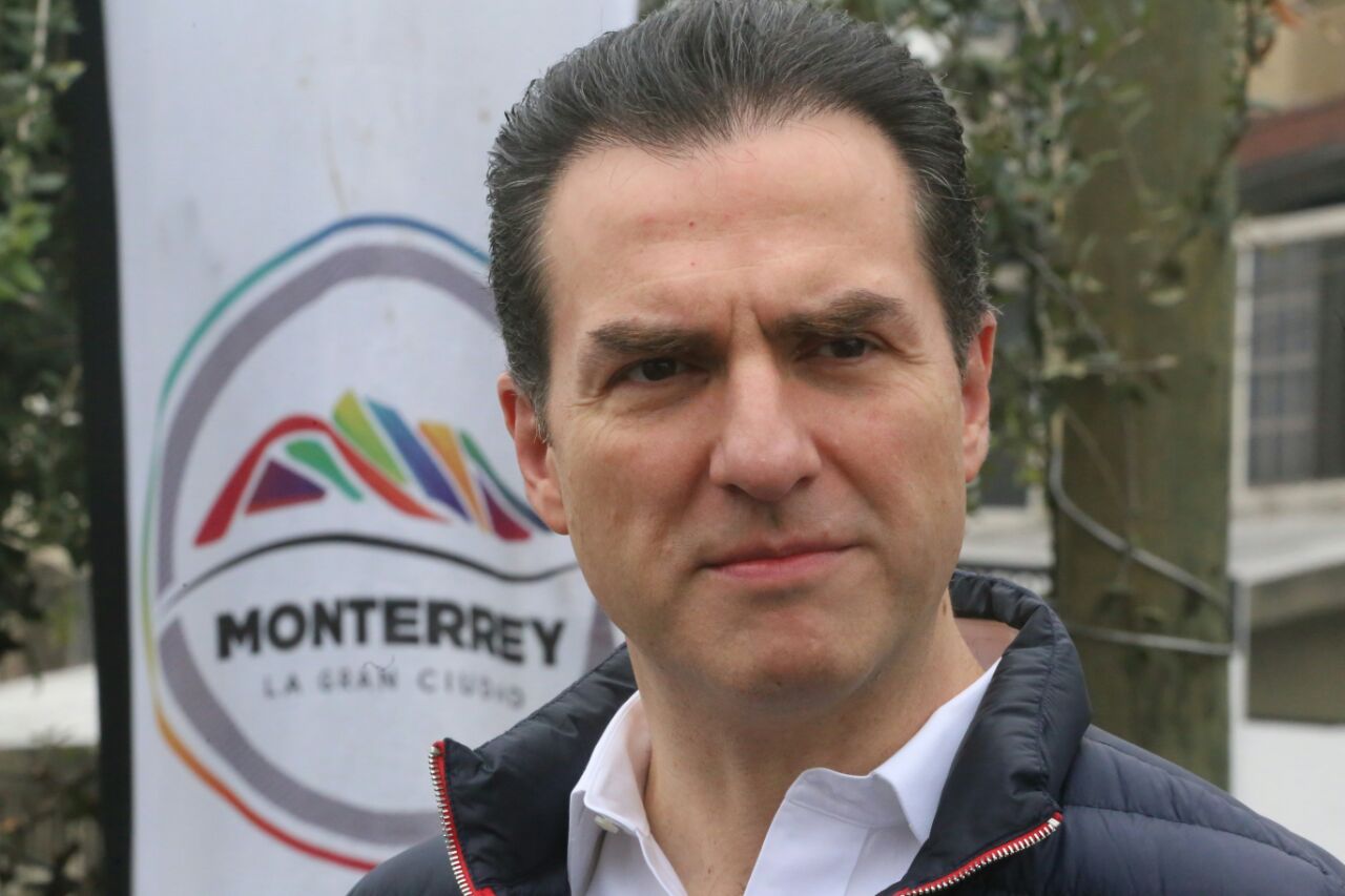 El alcalde de Monterrey, Adrián de la Garza Santos