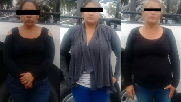 Detienen a 3 mujeres por robo- Grupo Milenio
