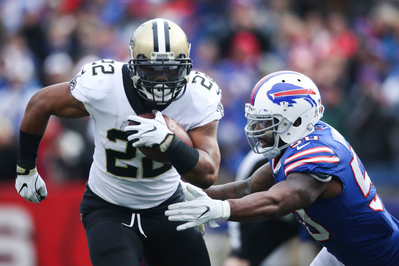 Mark Ingram, corredor de los Santos de Nueva Orleans