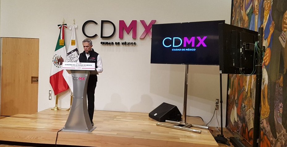 Miguel Ángel Mancera, jefe de Gobierno de la Ciudad México.