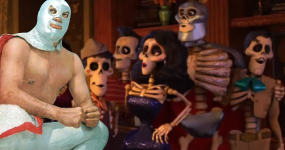 Orgullo que mi padre sea honrado en Coco: El Hijo del Santo.
