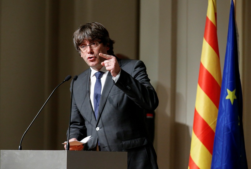 El ex líder catalán Carles Puigdemont.