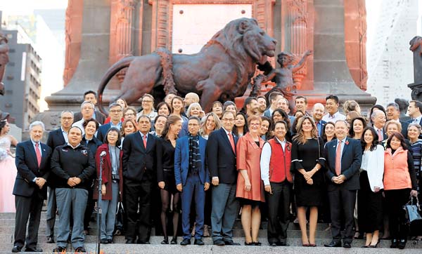 Miembros de la realeza y mandatarios de 60 países se reúnen en CdMx durante el encuentro de la Unión Internacional contra el Cáncer.