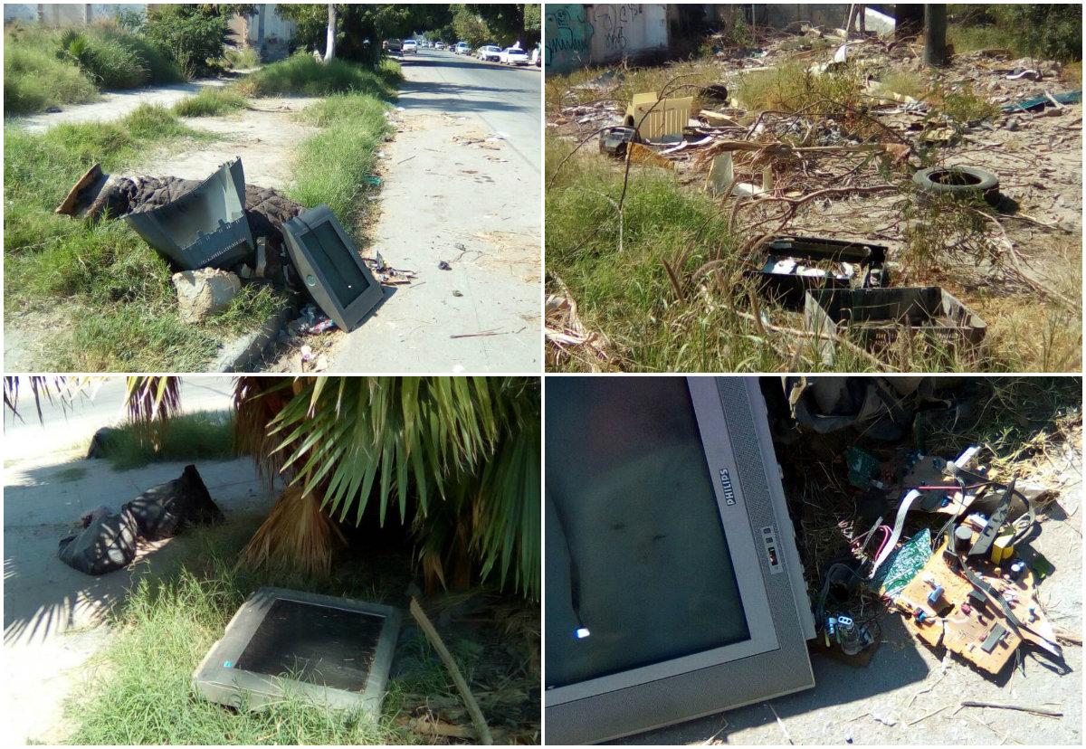 Los vecinos señalaron que han recibido amenazas de quienes tiran basura en el lugar.