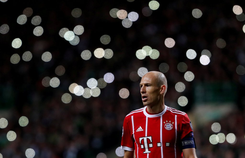 Centrocampista holandés Arjen Robben 
