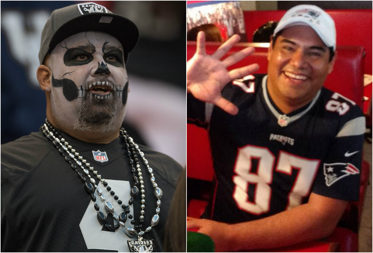 Checa cuánto te cuestan los artículos oficiales de Raiders y Patriotas 
