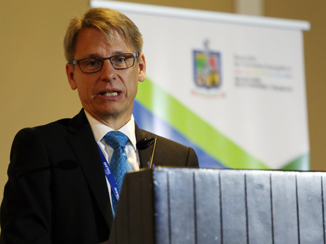 El embajador de Finlandia en México, Roy Eriksson. 