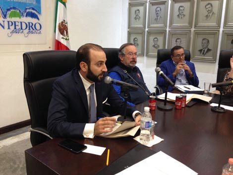 Mauricio Farah, nuevo secretario de Ayuntamiento en San Pedro. 