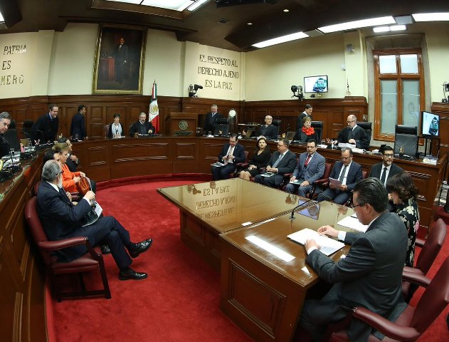 La presidenta del Tribunal Electoral del Poder Judicial de la Federación, Janine Otálora Malassis, rindió su primer informe de labores. 