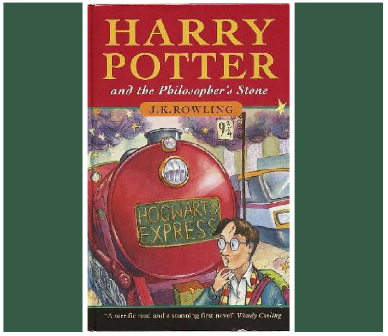 La cotizada primera edición 1997 de 'Harry Potter y la piedra filosofal'
