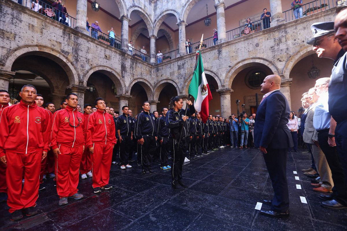 Hoy se llevó a cabo abanderamiento de la delegación de deportistas de Guadalajara.