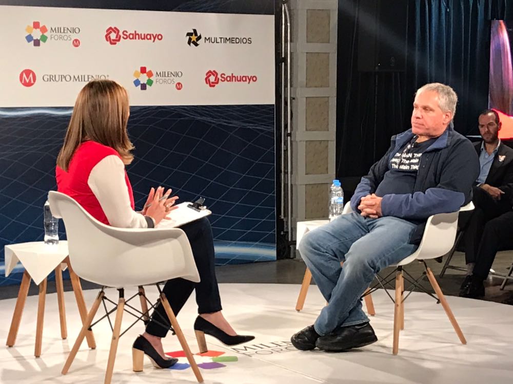 Uri Levine, creador de Waze, participó en MILENIO Foros.