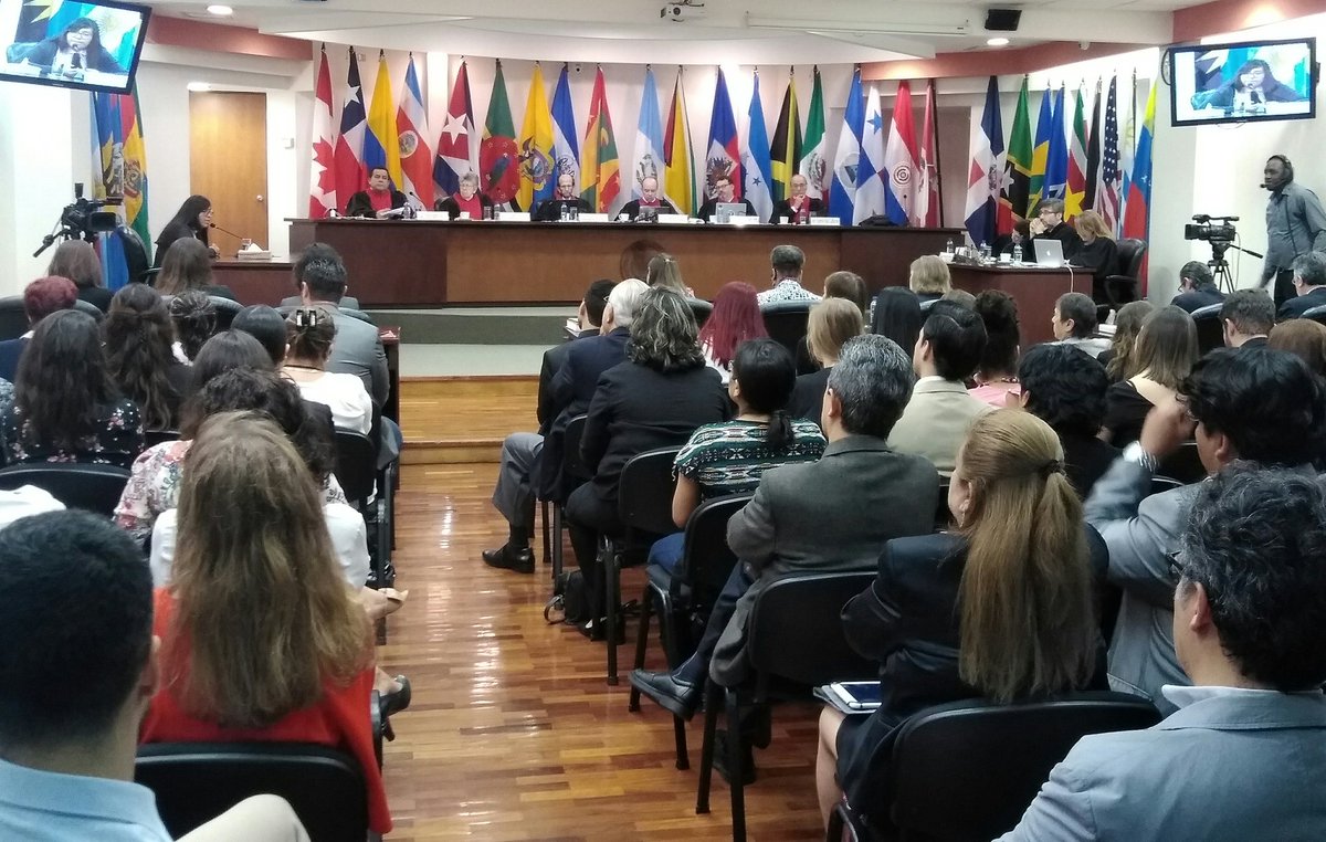 La comisionada representante de la CIDH, Margaret May Macaulay, argumentó que por la severidad de la violencia infringida a las mujeres es un caso emb