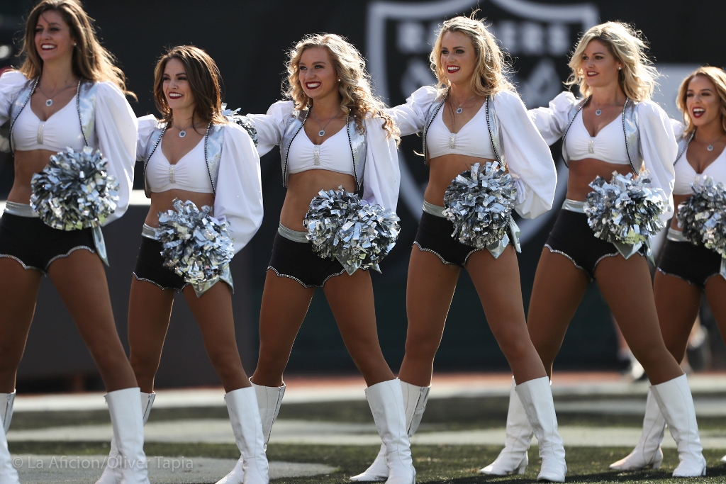 Conoce a las Raiderettes, porristas del equipo Oakland de la NFL
