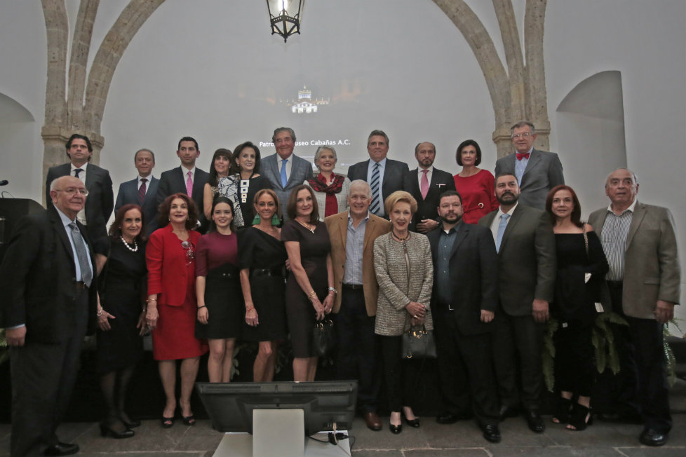 Integrantes del Patronato Museo Cabañas A.C.