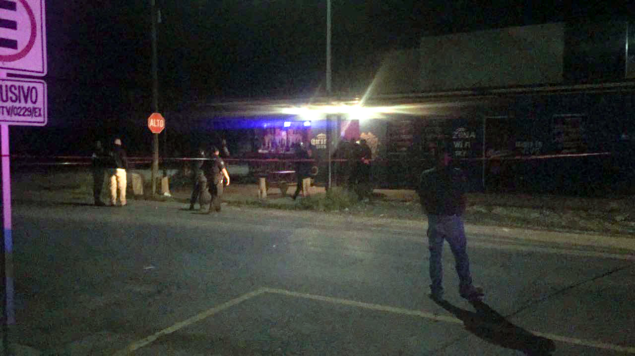 El reporte del asesinato fue a las 11:00 de la noche.