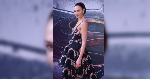 Gal Gadot luce vestido hecho por Giorgio Armani