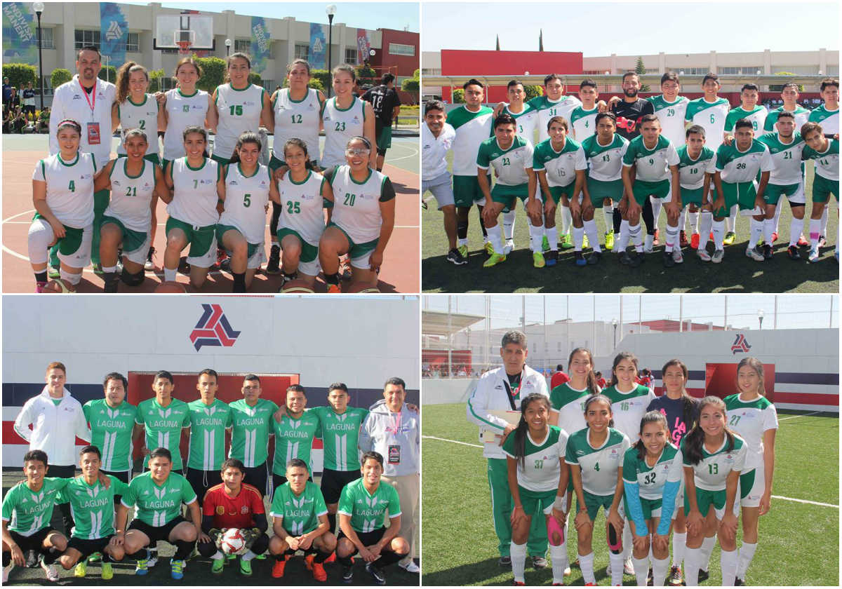 ULSA Laguna participa con 120 atletas.