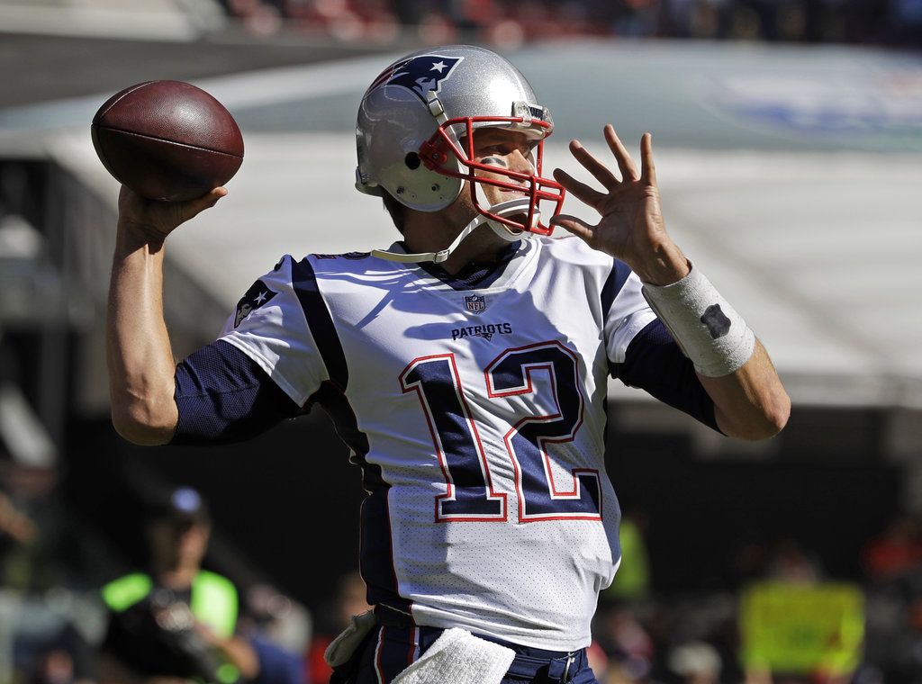 Tom Brady en el juego de la NFL en México