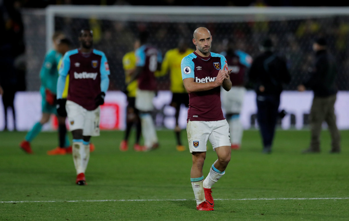 West Ham continúa con mala racha y cae ante el Watford