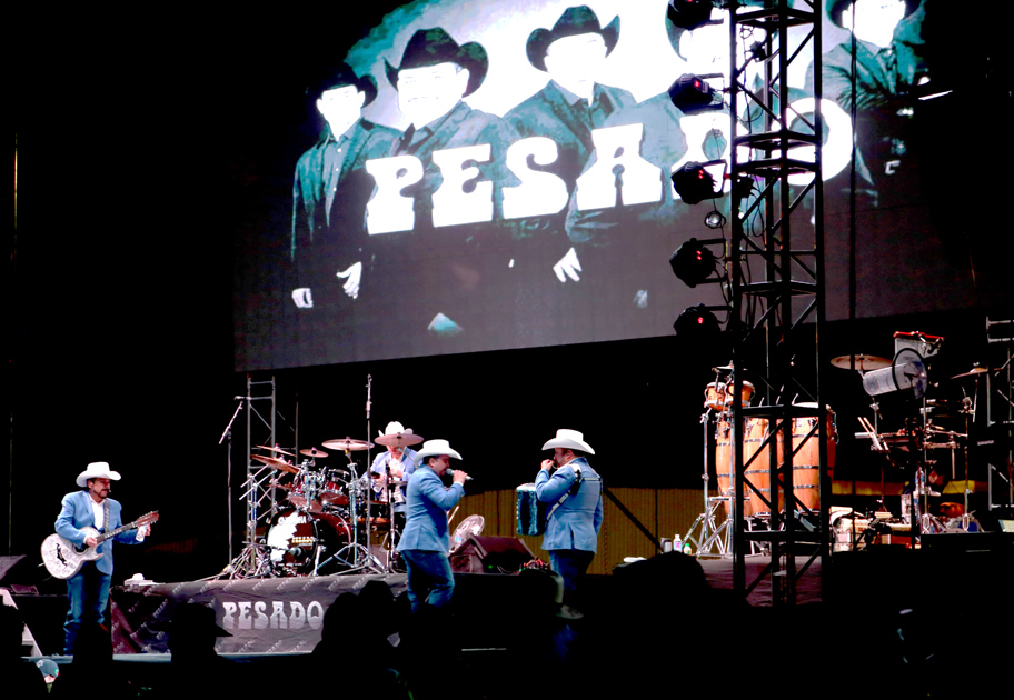 Grupo Pesado se presentó en la Feria de Torreón con su tour All Access.