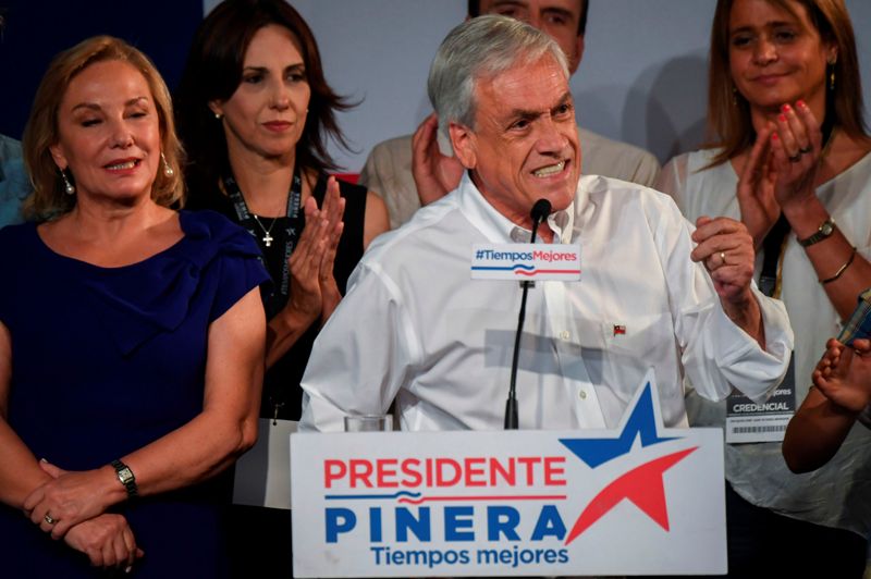 Piñera se enfrentará a Guillier en la segunda vuelta que se realizará el próximo 17 de diciembre.