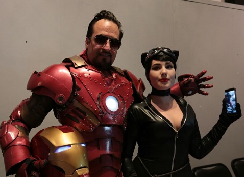 Cosplayers.