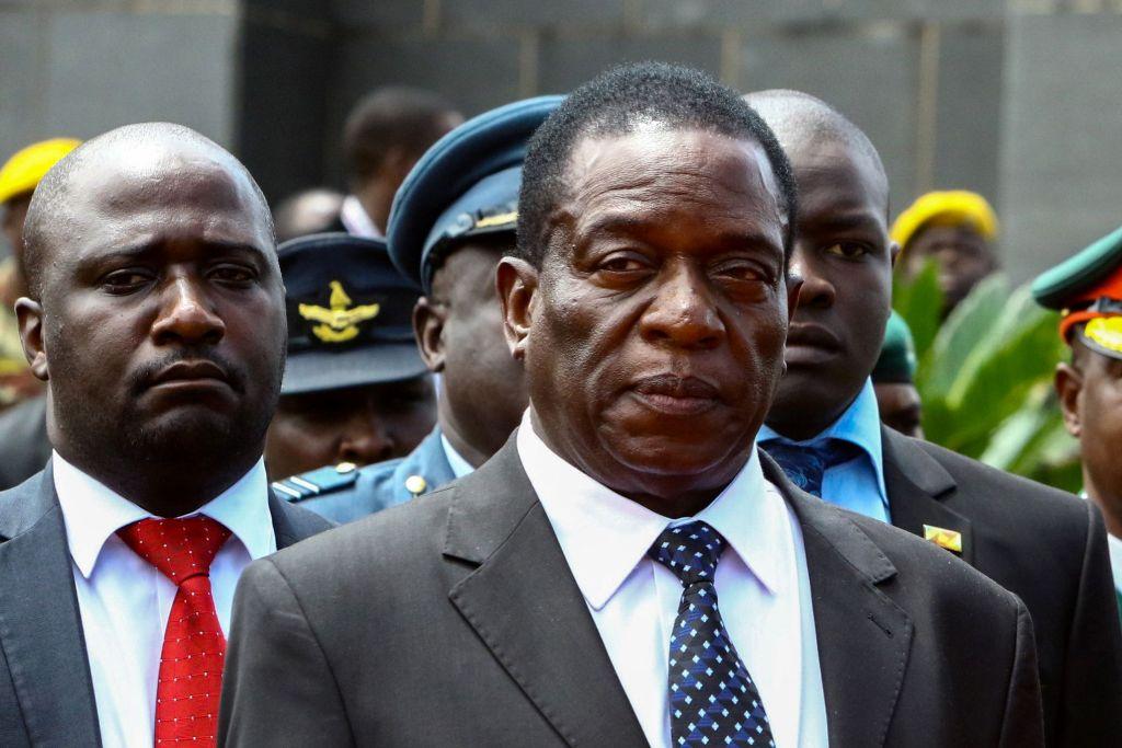  El vicepresidente de Zimbabue, Emmerson Mnangagwa.