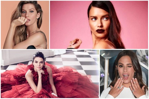 Ellas son algunas de las modelos mejor pagadas de 2017. 