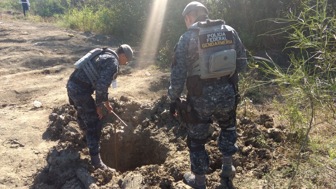 Gendarmería localiza toma clandestina de hidrocarburo
