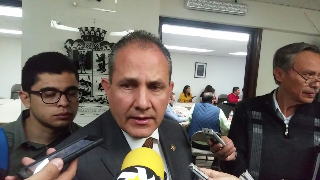 Secretario de Seguridad Pública de León, Luis Enrique Ramírez Saldaña. 