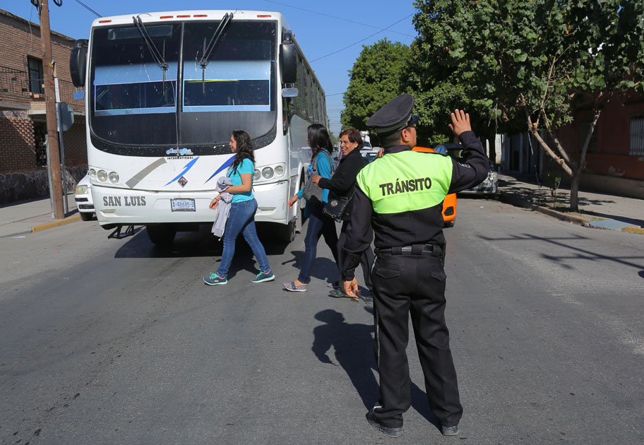 Tránsitos de Gómez Palacio se preparan para los operativos decembrinos. 