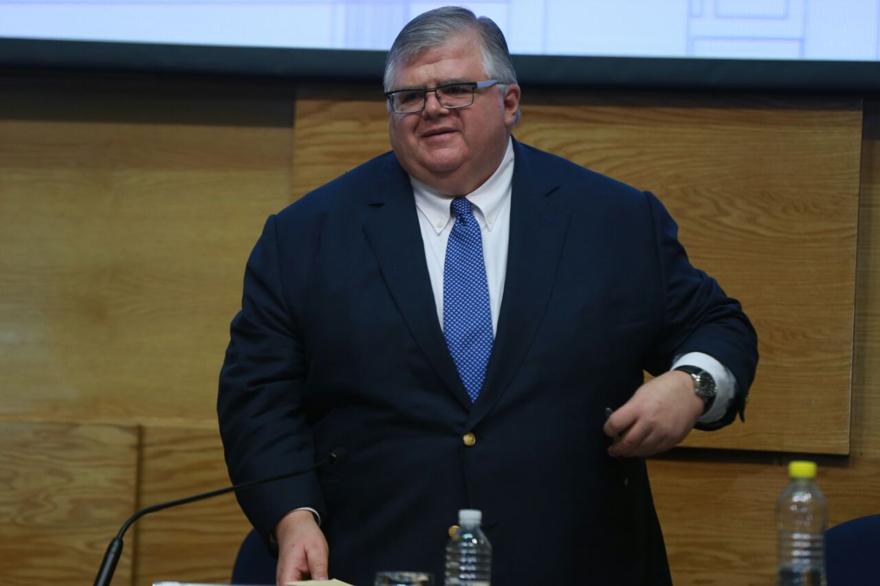 Informe trimestral de la junta de gobierno del Banco de México, donde se despidió como gobernador Agustín Carstens.