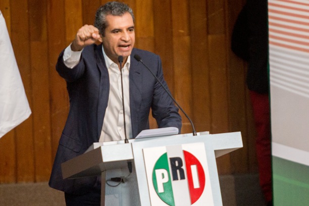 El priista llamó a la oposición a "redoblar el paso" contra la inseguridad. 