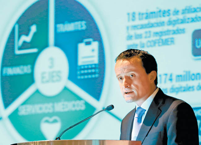 El director del Instituto Mexicano del Seguro Social. 