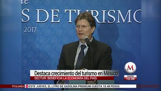 La Sectur reporta crecimiento de turismo en México