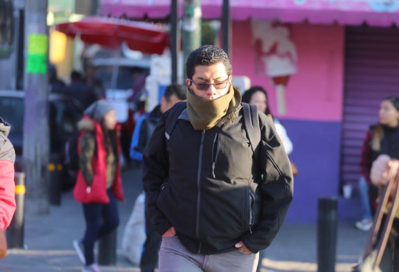 La Secretaría de Protección Civil alertó por el descenso de la temperatura.