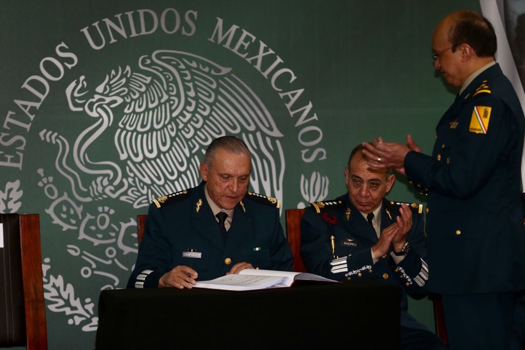 El general Salvador Cienfuegos, secretario de la Defensa Nacional.
