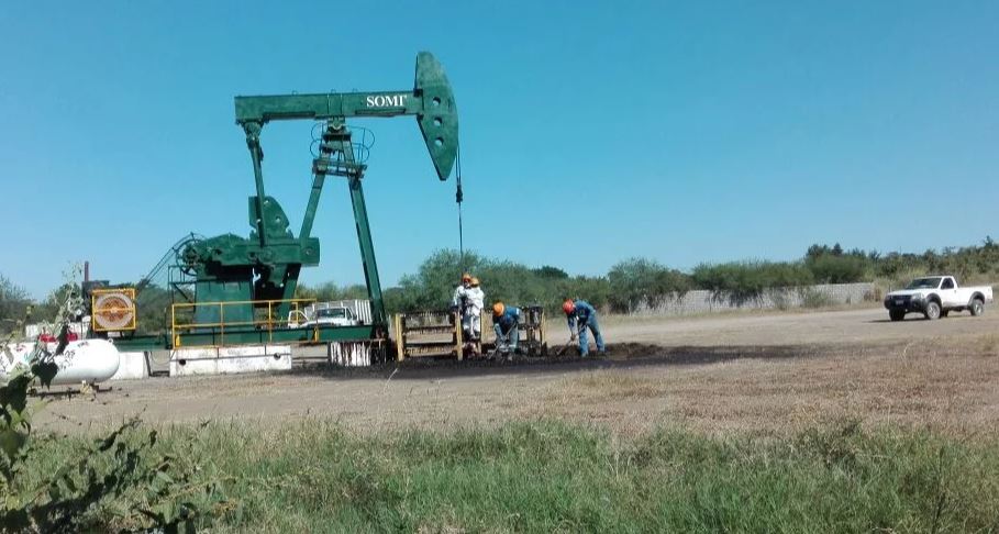 Fuga de crudo en sector 3 de Altamira 