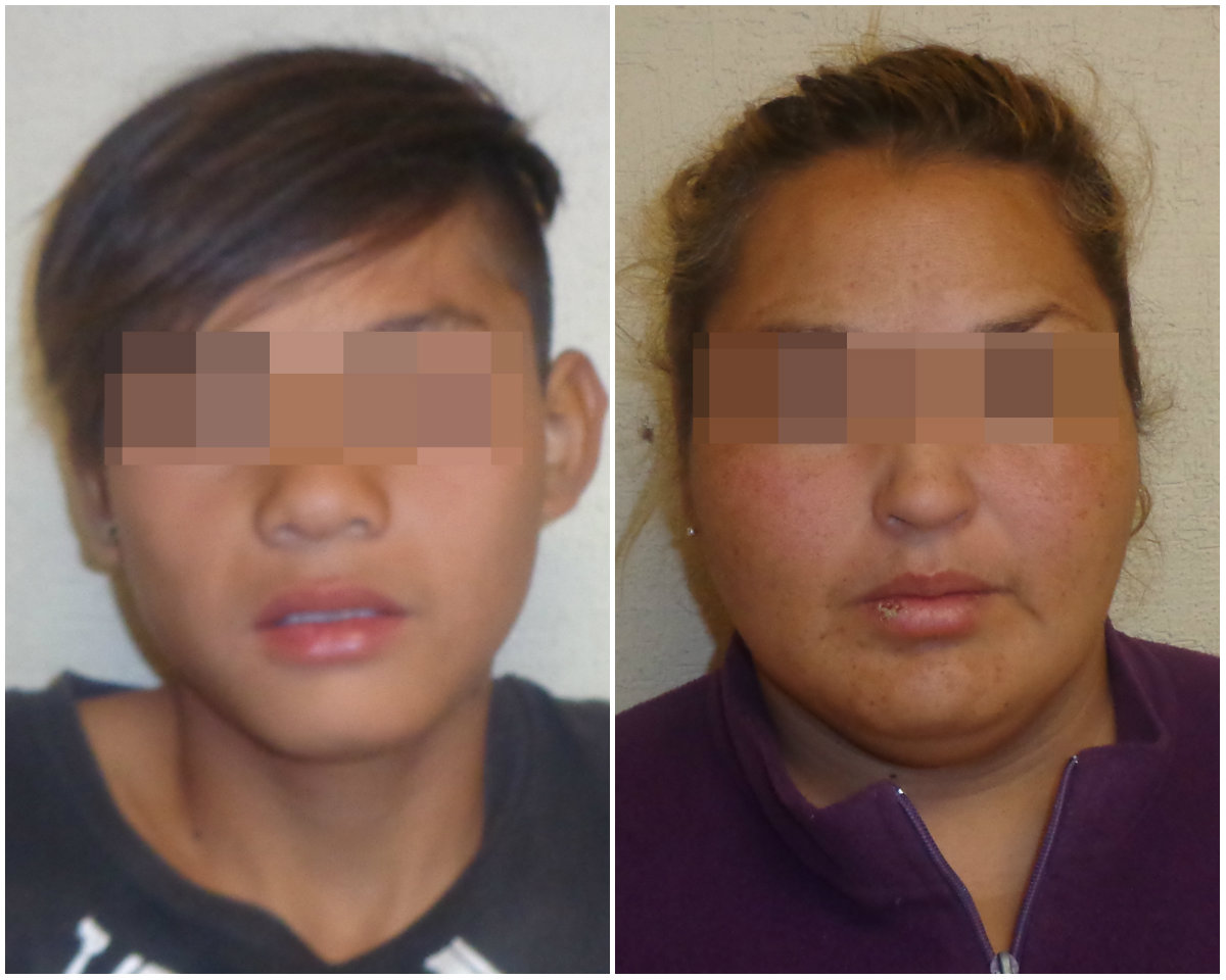La niña de 11 años fue entregada a la unidad de Menores Infractores.